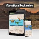 2 in 1 Fossil Excavation Kit I, Joc educational, 2410E23892, Science4You, 263 x 220 x 62 mm, Multicolor