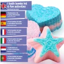 Bath Bombs Kit I, Joc educational, 2410E23941, Science4You, 233 x 218 x 63 mm, Multicolor