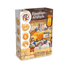   Ancient Egypt Excavation Kit V, Joc educational, 2410E23932, Science4You, 162 x 225 x 55 mm, Albastru deschis