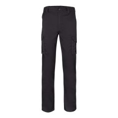   Pantaloni stretch cu buzunare multiple, Unisex, 2502E12529, Velilla, Bumbac, Poliester, Negru, 42