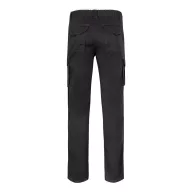   Pantaloni stretch cu buzunare multiple, Unisex, 2502E12529, Velilla, Bumbac, Poliester, Negru, 42