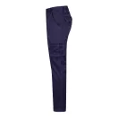 Pantaloni stretch cu buzunare multiple, Unisex, 2502E12482, Velilla, Bumbac, Poliester, Albastru, 38