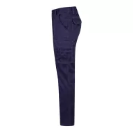   Pantaloni stretch cu buzunare multiple, Unisex, 2502E12482, Velilla, Bumbac, Poliester, Albastru, 38