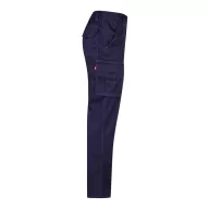   Pantaloni stretch cu buzunare multiple, Unisex, 2502E12482, Velilla, Bumbac, Poliester, Albastru, 38