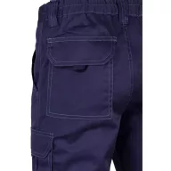   Pantaloni stretch cu buzunare multiple, Unisex, 2502E12482, Velilla, Bumbac, Poliester, Albastru, 38