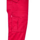 Pantaloni stretch cu buzunare multiple, Unisex, 2502E12549, Velilla, Bumbac, Poliester, Rosu, 54