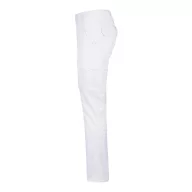   Pantaloni stretch cu buzunare multiple, Unisex, 2502E12443, Velilla, Bumbac, Poliester, Alb, 50