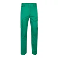   Pantaloni stretch cu buzunare multiple, Unisex, 2502E12584, Velilla, Bumbac, Poliester, Verde, 64