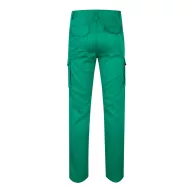   Pantaloni stretch cu buzunare multiple, Unisex, 2502E12584, Velilla, Bumbac, Poliester, Verde, 64