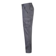   Pantaloni stretch cu buzunare multiple, Unisex, 2502E12504, Velilla, Bumbac, Poliester, Gri, 54