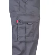   Pantaloni stretch cu buzunare multiple, Unisex, 2502E12507, Velilla, Bumbac, Poliester, Gri, 60