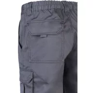   Pantaloni stretch cu buzunare multiple, Unisex, 2502E12507, Velilla, Bumbac, Poliester, Gri, 60