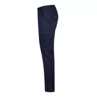   Pantaloni stretch cu buzunare multiple, Unisex, 2502E12458, Velilla, Bumbac, Poliester, Albastru marin, 50