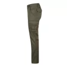 Pantaloni stretch cu buzunare multiple, Unisex, 2502E12557, Velilla, Bumbac, Poliester, Verde armata, 38