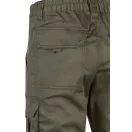 Pantaloni stretch cu buzunare multiple, Unisex, 2502E12557, Velilla, Bumbac, Poliester, Verde armata, 38
