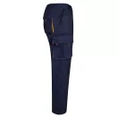 Pantaloni de twill cu buzunare multiple in doua tonuri, Unisex, 2502E12040, Velilla, Bumbac, Poliester, Albastru, 38