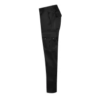   Pantaloni de twill cu buzunare multiple in doua tonuri, Unisex, 2502E12207, Velilla, Bumbac, Poliester, Negru, 54