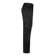   Pantaloni de twill cu buzunare multiple in doua tonuri, Unisex, 2502E12207, Velilla, Bumbac, Poliester, Negru, 54