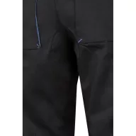   Pantaloni de twill cu buzunare multiple in doua tonuri, Unisex, 2502E12207, Velilla, Bumbac, Poliester, Negru, 54