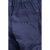   Pantaloni de twill cu buzunare multiple in doua tonuri, Unisex, 2502E12034, Velilla, Bumbac, Poliester, Albastru, 34
