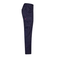   Pantaloni stretch cu buzunare multiple, Unisex, 2502E13018, Velilla, Bumbac, Poliester, Albastru, 38