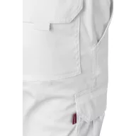   Pantaloni stretch cu buzunare multiple, Unisex, 2502E12992, Velilla, Bumbac, Poliester, Alb, 38
