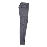   Pantaloni stretch cu buzunare multiple, Unisex, 2502E13032, Velilla, Bumbac, Poliester, Gri, 40