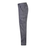   Pantaloni stretch cu buzunare multiple, Unisex, 2502E13038, Velilla, Bumbac, Poliester, Gri, 54