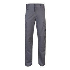   Pantaloni stretch cu buzunare multiple, Unisex, 2502E13041, Velilla, Bumbac, Poliester, Gri, 60