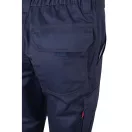 Pantaloni stretch cu buzunare multiple, Unisex, 2502E13012, Velilla, Bumbac, Poliester, Albastru marin, 54