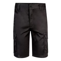   Pantaloni scurti elastici cu mai multe buzunare, Unisex, 2502E11907, Velilla, Bumbac, Poliester, Negru, 34