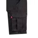 Pantaloni scurti elastici cu mai multe buzunare, Unisex, 2502E11907, Velilla, Bumbac, Poliester, Negru, 34