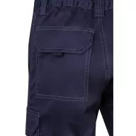   Pantaloni scurti elastici cu mai multe buzunare, Unisex, 2502E11875, Velilla, Bumbac, Poliester, Albastru, 48