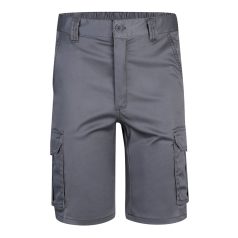   Pantaloni scurti elastici cu mai multe buzunare, Unisex, 2502E11886, Velilla, Bumbac, Poliester, Gri, 44