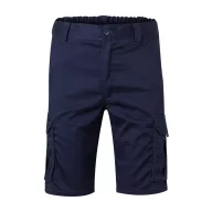   Pantaloni scurti elastici cu mai multe buzunare, Unisex, 2502E11858, Velilla, Bumbac, Poliester, Albastru marin, 40