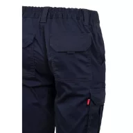   Pantaloni scurti elastici cu mai multe buzunare, Unisex, 2502E11862, Velilla, Bumbac, Poliester, Albastru marin, 48