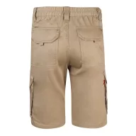  Pantaloni scurti elastici cu mai multe buzunare, Unisex, 2502E11904, Velilla, Bumbac, Poliester, Natur deschis, 56