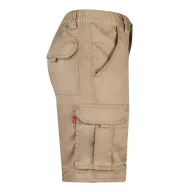   Pantaloni scurti elastici cu mai multe buzunare, Unisex, 2502E11904, Velilla, Bumbac, Poliester, Natur deschis, 56