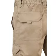   Pantaloni scurti elastici cu mai multe buzunare, Unisex, 2502E11904, Velilla, Bumbac, Poliester, Natur deschis, 56