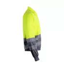 Jacheta din twill bicolor, Unisex, 2502E12811, Velilla, Poliester, Bumbac, Gri, 4XL