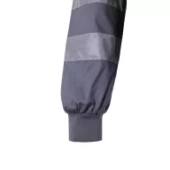   Jacheta din twill bicolor, Unisex, 2502E12812, Velilla, Poliester, Bumbac, Gri, 5XL