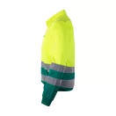 Jacheta din twill bicolor, Unisex, 2502E12814, Velilla, Poliester, Bumbac, Verde, 5XL