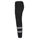 Pantaloni extensibili cu mai multe buzunare, Unisex, 2502E11393, Velilla, Bumbac, Poliester, Negru, 56