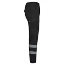 Pantaloni extensibili cu mai multe buzunare, Unisex, 2502E11393, Velilla, Bumbac, Poliester, Negru, 56