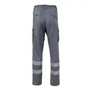 Pantaloni extensibili cu mai multe buzunare, Unisex, 2502E11375, Velilla, Bumbac, Poliester, Gri, 44