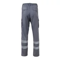   Pantaloni extensibili cu mai multe buzunare, Unisex, 2502E11380, Velilla, Bumbac, Poliester, Gri, 56