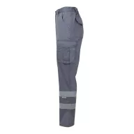   Pantaloni extensibili cu mai multe buzunare, Unisex, 2502E11380, Velilla, Bumbac, Poliester, Gri, 56