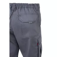   Pantaloni extensibili cu mai multe buzunare, Unisex, 2502E11380, Velilla, Bumbac, Poliester, Gri, 56