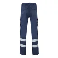   Pantaloni extensibili cu mai multe buzunare, Unisex, 2502E11361, Velilla, Bumbac, Poliester, Albastru marin, 42