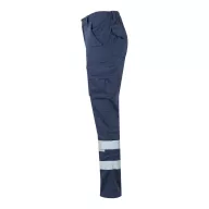   Pantaloni extensibili cu mai multe buzunare, Unisex, 2502E11361, Velilla, Bumbac, Poliester, Albastru marin, 42